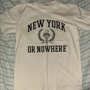 New York or Nowhere University T-shirt